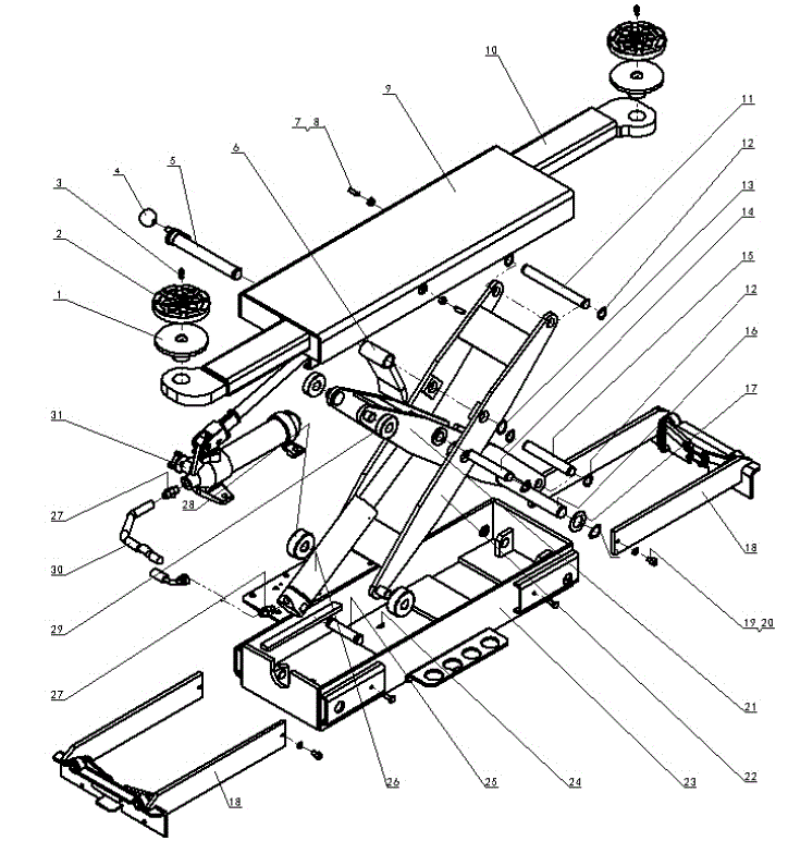 APlusLift-ABJ-40-4000LB-Sliding-Bridge-Jack-6