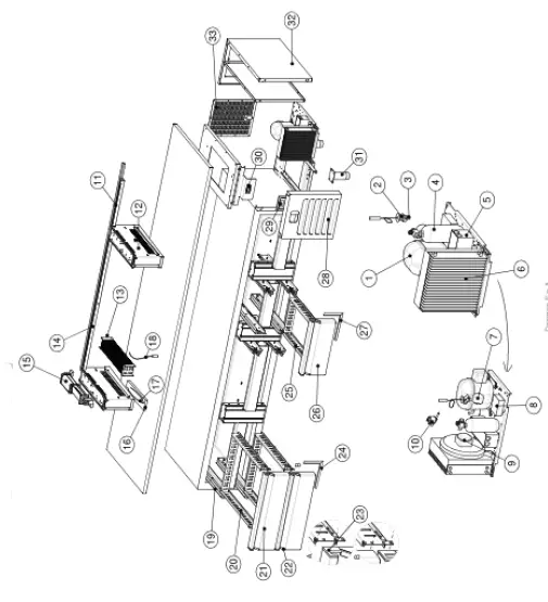 Lincat WFFC6004 Refrigerated Chef Base 2 Drawer BD20032 Stainless Steel- fig 5