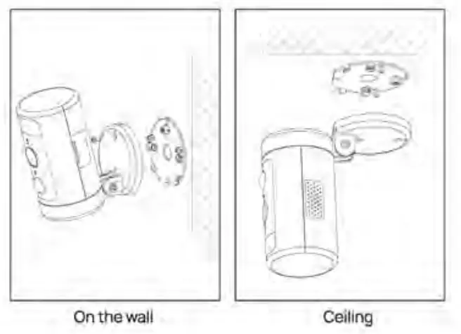 Install Spotlight Cam on the wall