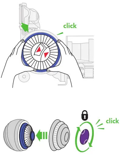 dyson cordless vacuum cleaner - Reassemble 1