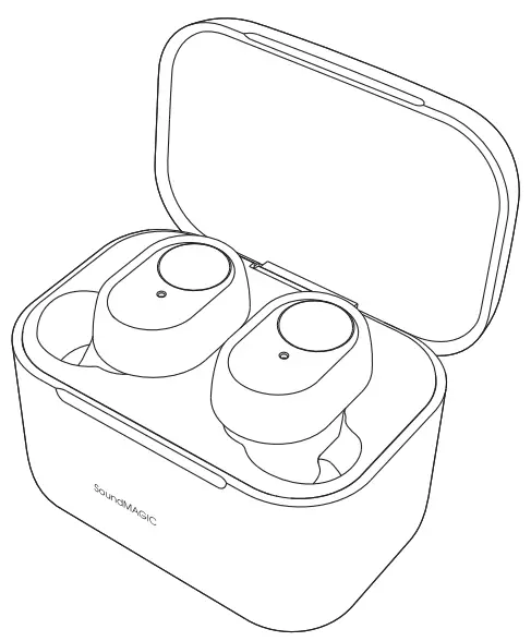 SoundMAGIC T60BT True Wireless Earphones - fig 1