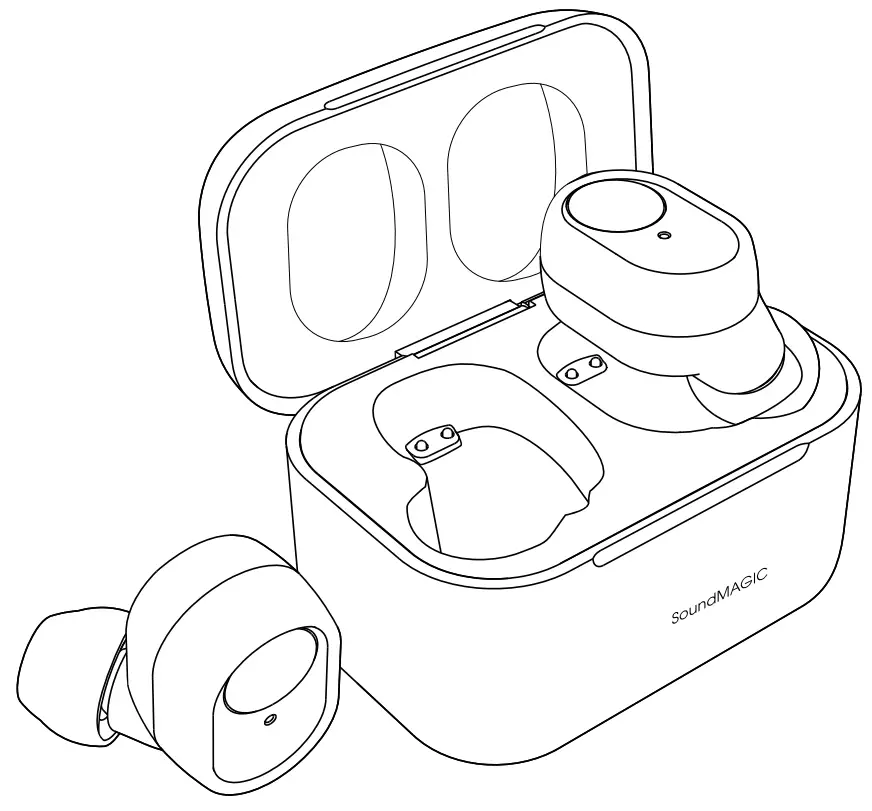 SoundMAGIC T60BT True Wireless Earphones