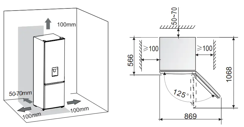 fridgemaster MC55274DF Freezer - fig1