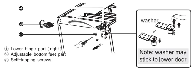 fridgemaster MC55274DF Freezer - fig12