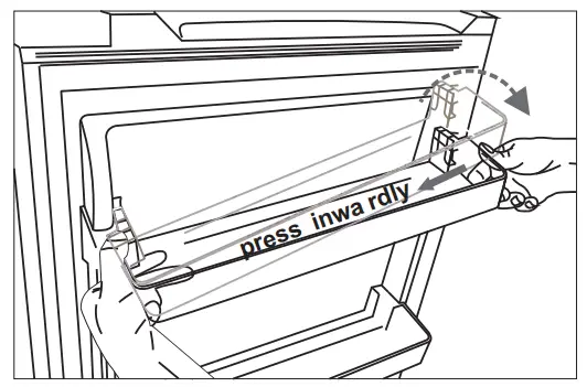 fridgemaster MC55274DF Freezer - fig23