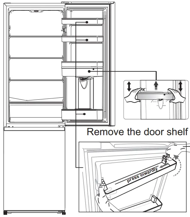 fridgemaster MC55274DF Freezer - fig5