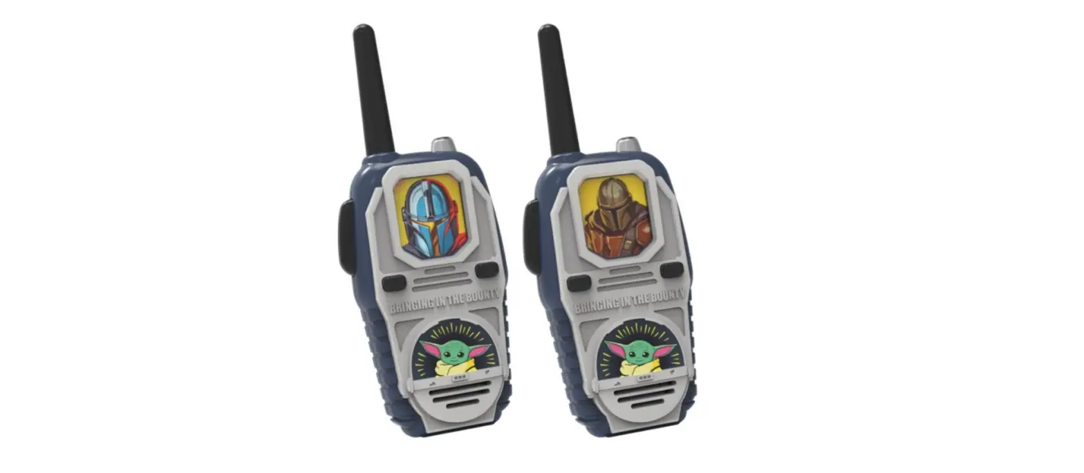 The Mandalorian Md-212-fev0 Frs Deluxe Walkie Talkies User Manual