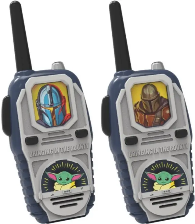 THE MANDALORIAN MD-212-FEV0 FRS Deluxe Walkie Talkies