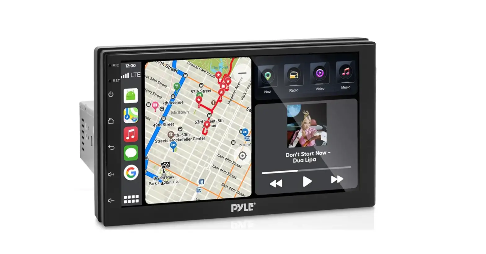 Pyle Plindvtb7 Car Multimedia Player With Radio User Guide