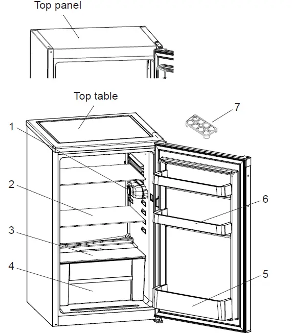MontPellier-MLA48W-1-BK-48cm-Under-Counter-Larder-Fridge-2