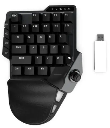 Targetever DK01A One Hand Keyboard with Converter Function