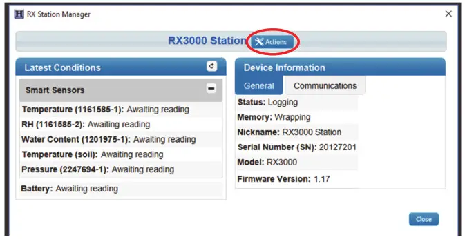 ONSET RX3000 Hobo Remote Monitoring Station - RX300