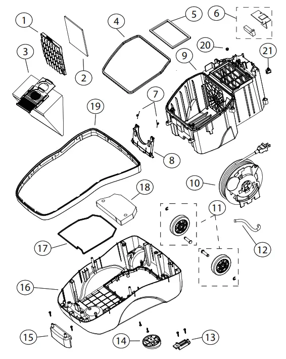 RICCAR R50SS Vacuum Cleaner - fig 1
