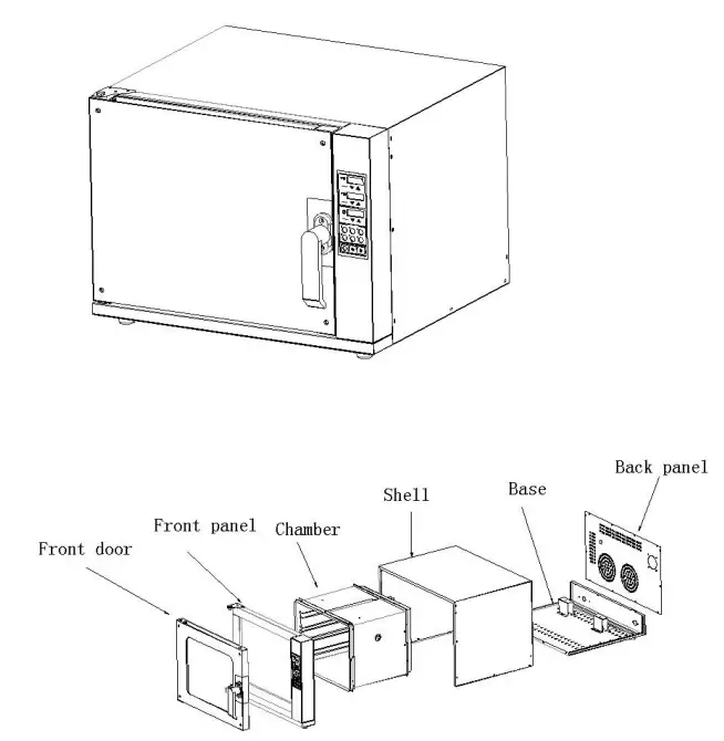 VEVOR LM-4D Convection Oven-2