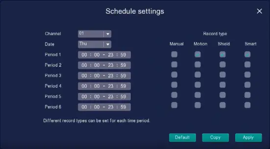 VSTARCAM NVR Network DVR fig 10