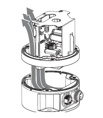 VIDEOTEC UEBP4 Parapet Bracket with Quick Connectors for ULISSE EVO fig 5