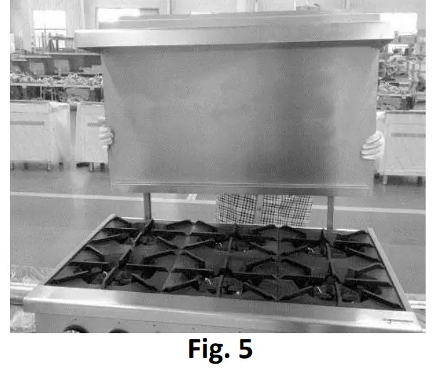 PATRIOT PT-R24 2 Burner Natural Gas Range - Figure 5
