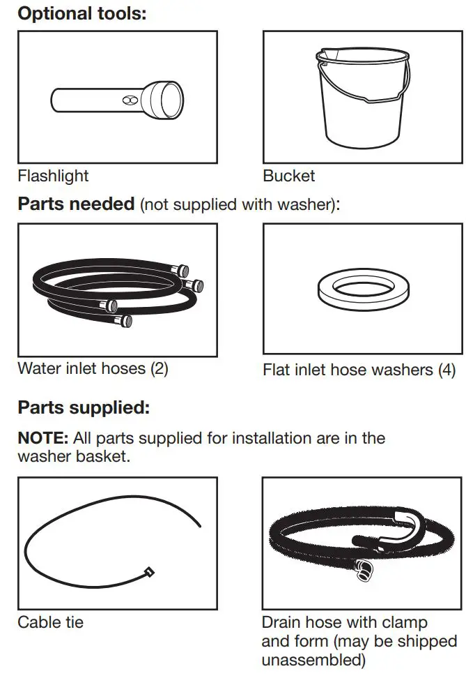 MAYTAG MHW8630HW Smart Front Load Washer Instruction Manual - TOOLS AND PARTS