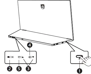 PHILIPS-16B1P3300 -Business -Portable -Monitor-6