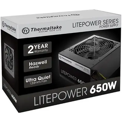 Thermaltake-LTP-0650P-2 Litepower-RGB 650W-Power Supply-product-image