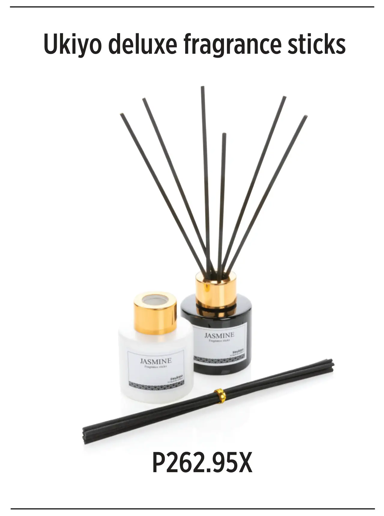 UKIYO P262.95X Deluxe Fragrance Sticks User Manual