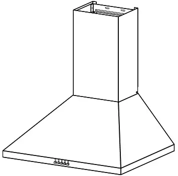 Master Kitchen 330364 Retro Rangehood - cover