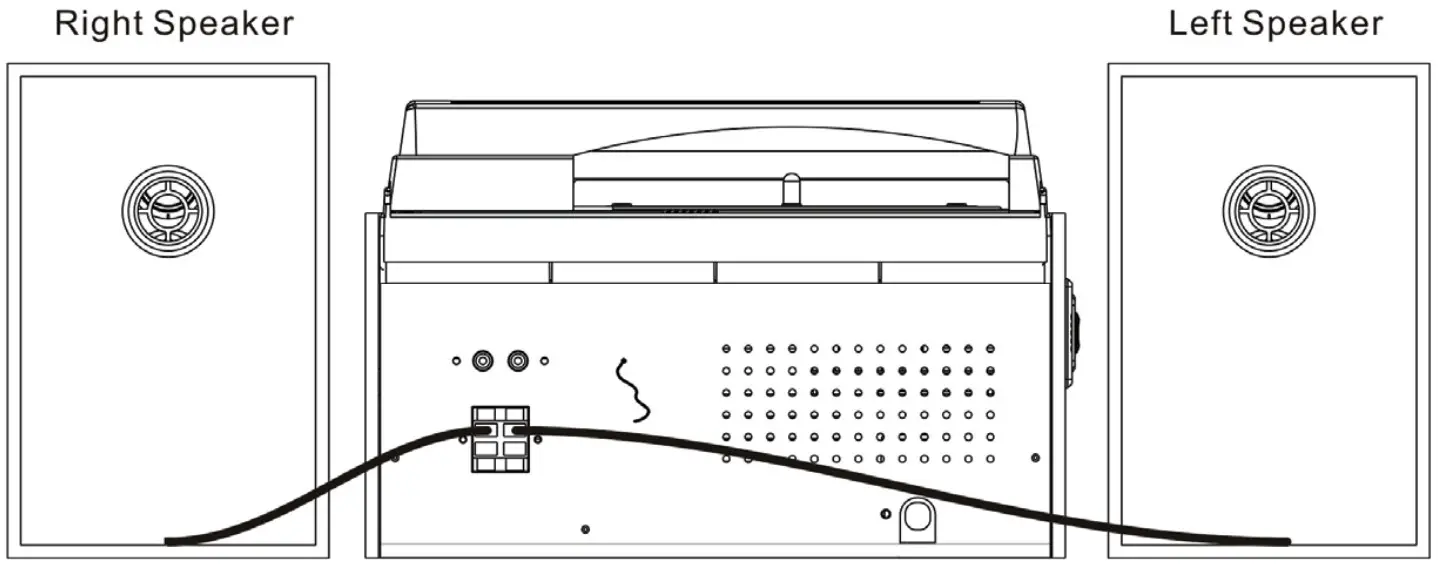 JENSEN JTA 475 3 Speed Stereo Turntable - Fig 2