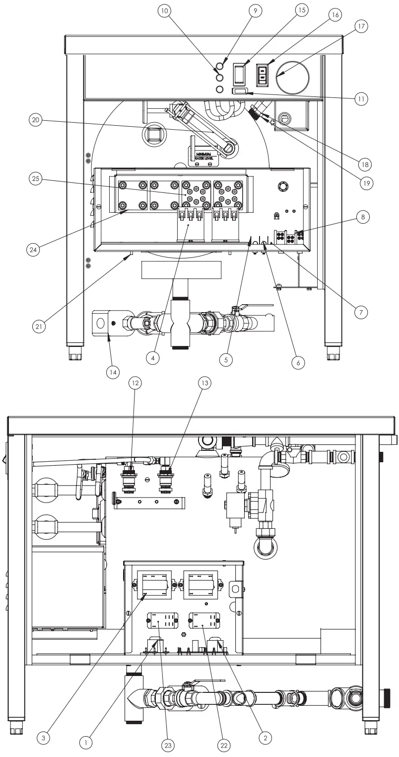 groen NEB 1 Steam Boilers - Parts List