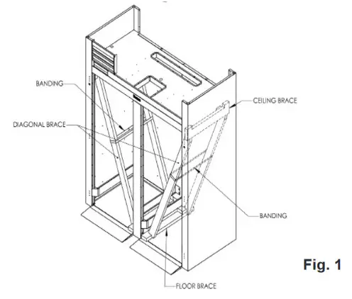 Traulsen RR132LP COR02 Single Section Correctional Roll Thru Refrigerator - Warranty