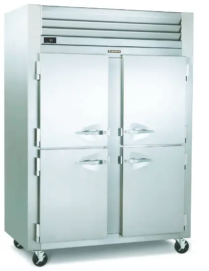 Traulsen RR132LP COR02 Single Section Correctional Roll Thru Refrigerator