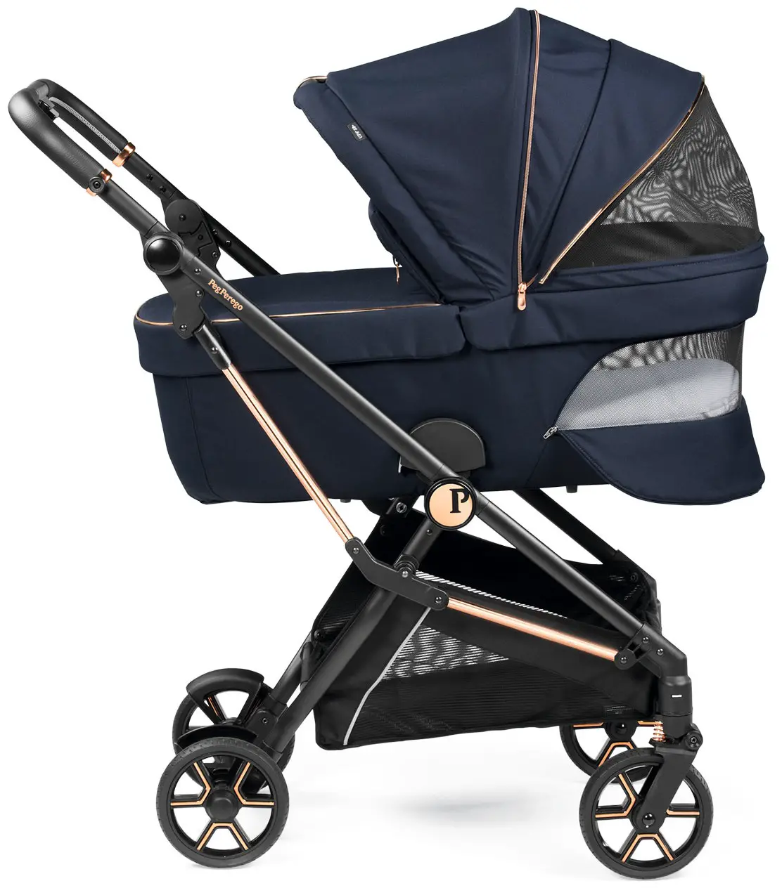 PegPerego Gran Pagoda Cradle with Stroller