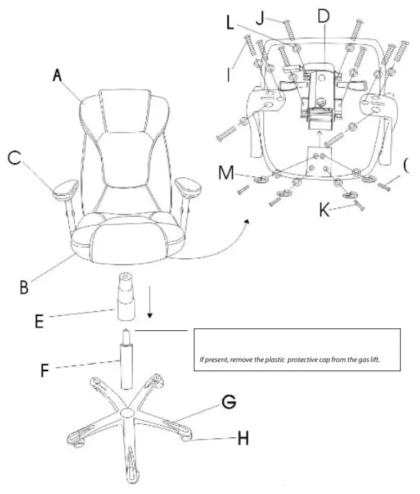 hjh OFFICE EMBASSY 200 Executive Chair-fig2