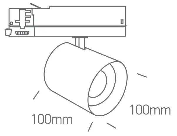 one LIGHT 65660BT Adjustable Power Track Spot