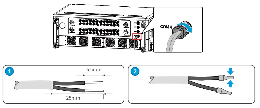 GOODWE GW250K HT HT Series Three Phase 6 12 MPPTs Solar Inverter Europe