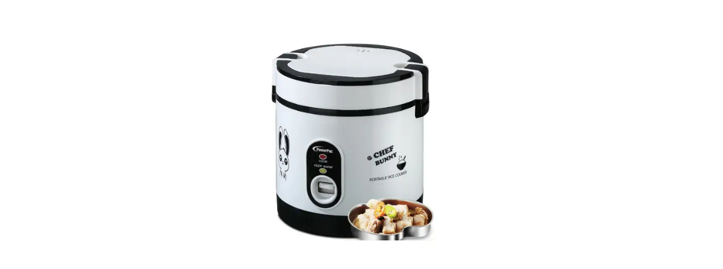 Powerpac Pprc09 0.6l Portable Rice Cooker With Stainless Steel Food Tray User Manual Powerpac Pprc09 0.6l Portable Rice Cooker With Stainless Steel Food Tray User Manual