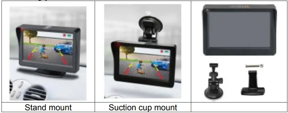 Installing the monitor