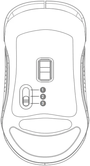 MARS GAMING MMW3W Wireless Gaming Mouse