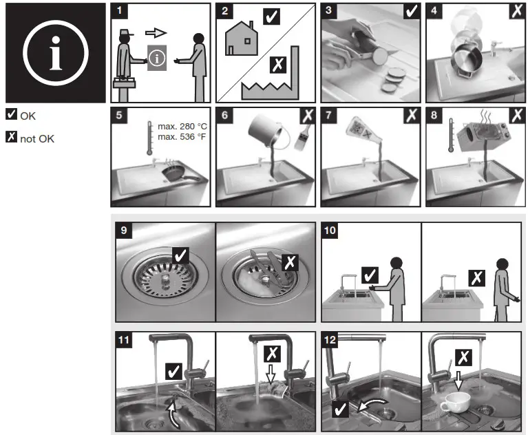 BLANCO Rotan 340 160 U Sink Silgranit Anthracite - overview 4