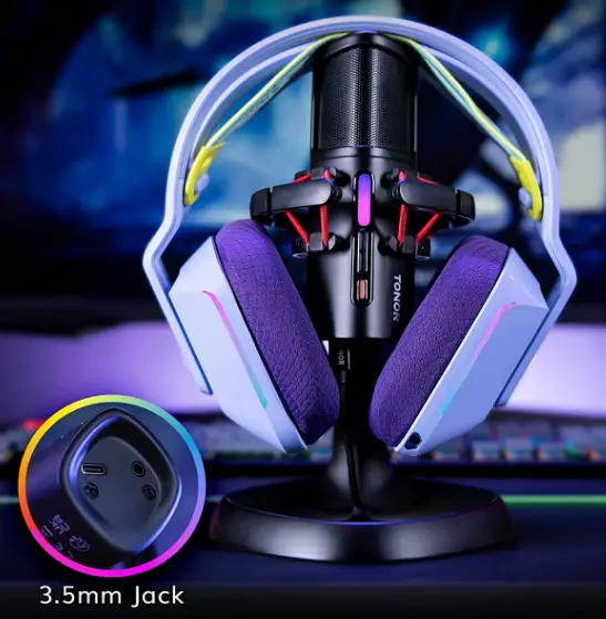 TONOR USB Microphone Computer Gaming Condenser Mic (3)