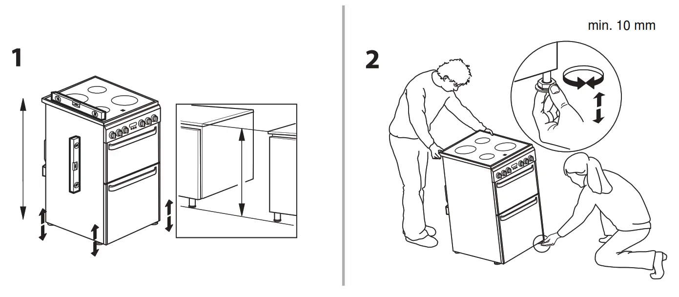 INDESIT ID67V9KMWDouble Oven Electric Cooker - fig6