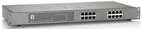 equip FEP-1612W380 16-Port Fast Ethernet PoE Switch