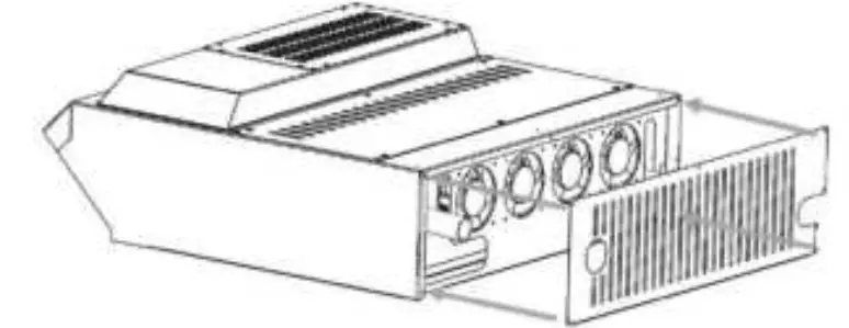 mychef Frontal steam condensation and odour hood with carbon filter 05