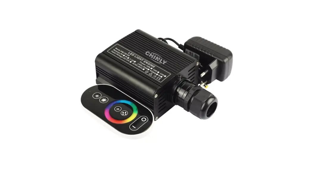 Chinly 16w Rgbw Fiber Optic Light Instructions