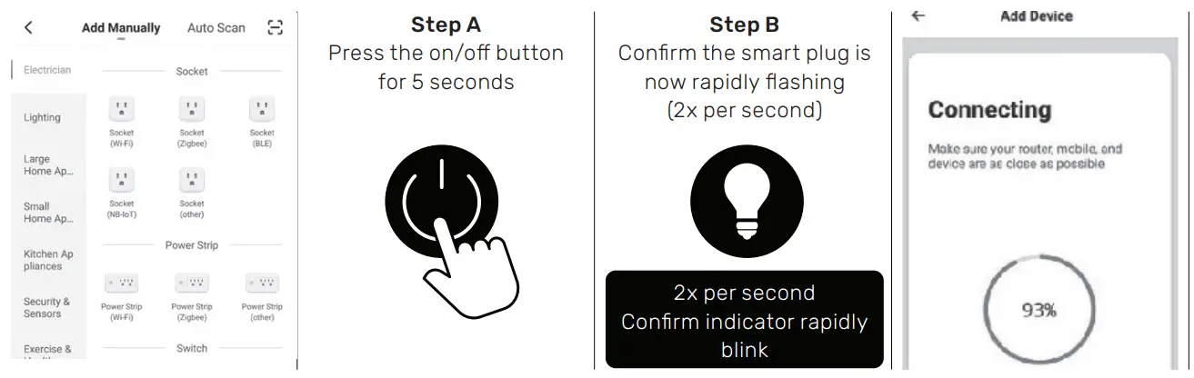 HOFTRONIC 5427244 Smart Plug - FIGURE 1