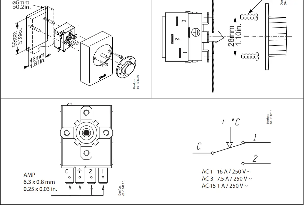 Danfoss UT 72 Thermostat-fig3