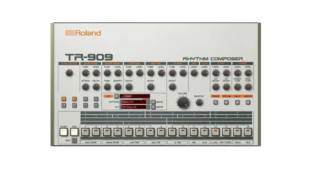 Roland Tr-909 Software Rhythm Composer Instruction Manual