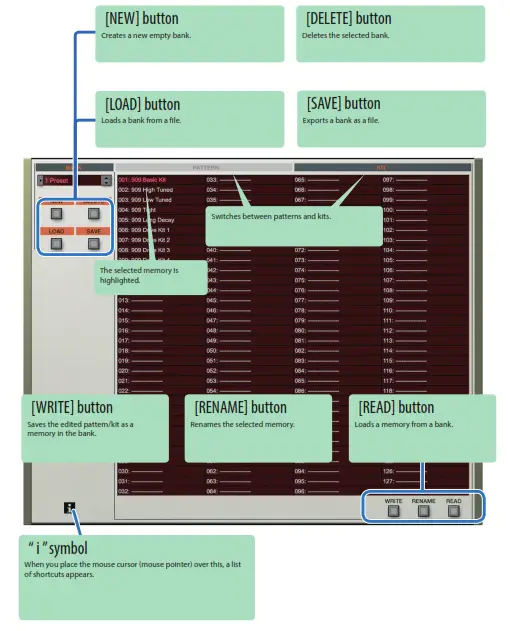 Roland TR 909 Software Rhythm Composer - fig6