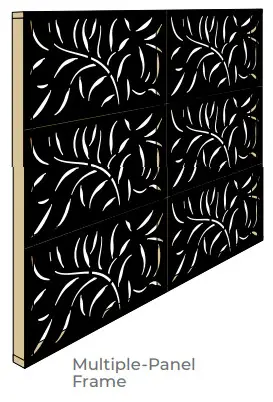 OUTDECO USA Decorative Modular Panels -=