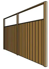 OUTDECO USA Decorative Modular Panels - Extension