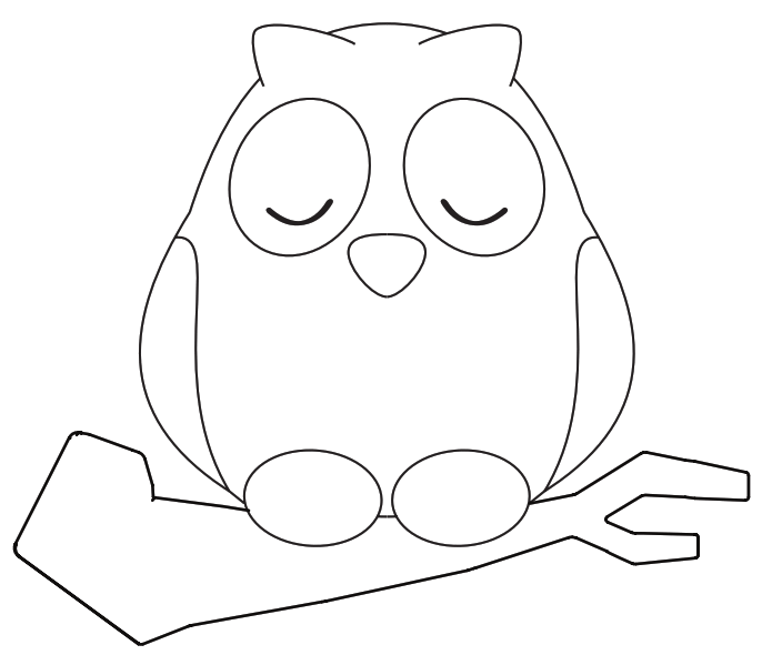 flow AMSTERDAM 1755027 LED Night Light Owl Oscar